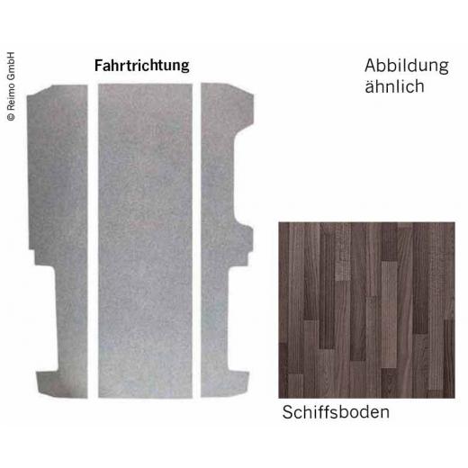 Bodenplatte VW T6/T5 LR V3000 3-teilig, 826mm Dekor Schiffsb.Rechts. VW Einstie