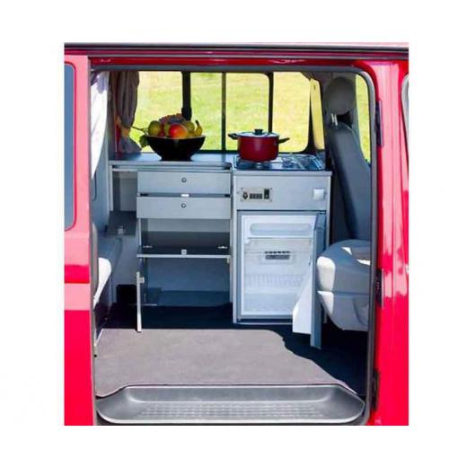 Küchenteil mit Sideboard, für TravelStyle VW T6/T5 KR+LR