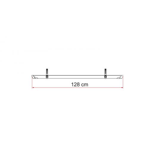 Fahrradschiene Rail Plus - Silber