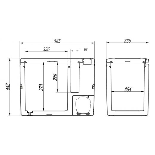 Kompressor-Kühlbox STYLENCOOL 35 L