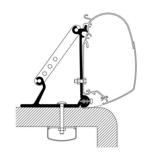 Thule Universal Dachadapter Oni Roof - 3 Stk.