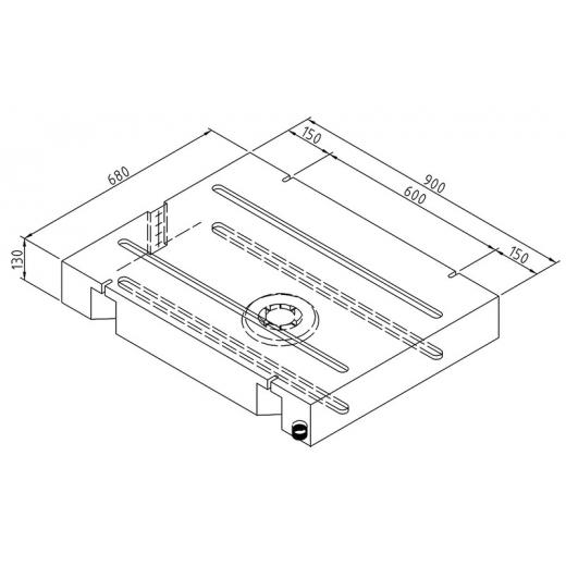 Universal-Wassertank - 70 l