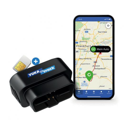 YUKAtrack 2G GPS-Ortungssystem mit OBD2-Schnittstelle