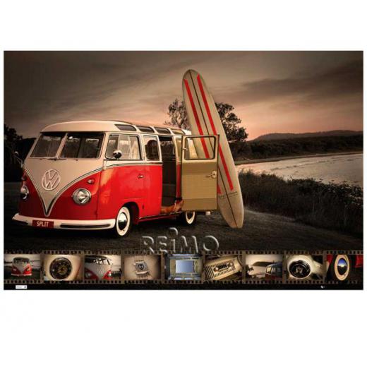 20 Maxi-Poster VW Collection: VW Bus Surfboard