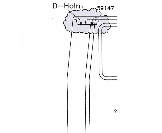 3-Punktgurtadaption VW T5 Kasten Set 3 D-Holm Heck oben