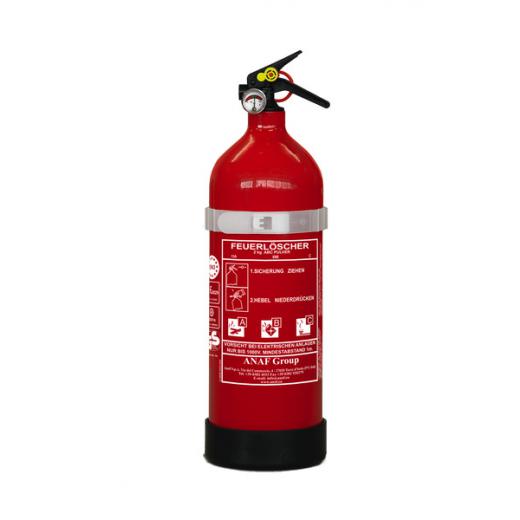 ABC Feuerlöscher 2kg mit Druckanzeige