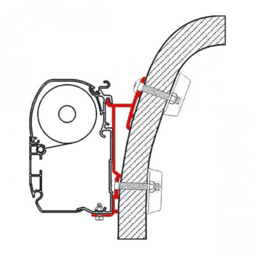 Adapter F45i/ F45iL Hymer S+E Klasse