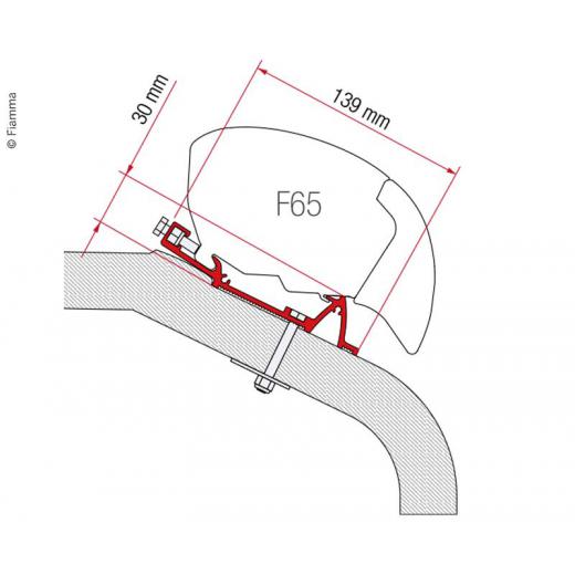 Adapter F65 LMC TEC 370cm