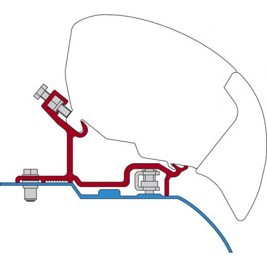 Adapter für Fiamma Dachmarkisen F65, F65 S und F65 L