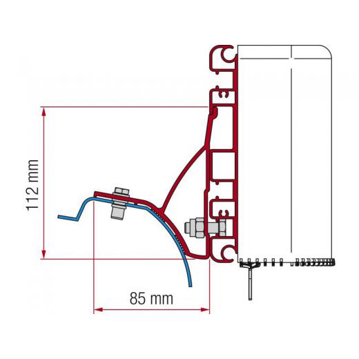 Adapter Kit Compass für Renault Trafic aber 2015