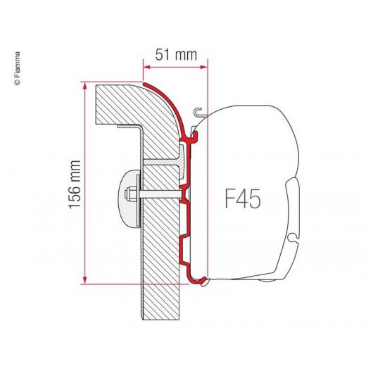 Adapter Kit F1/F45i/F45iL Bürstner