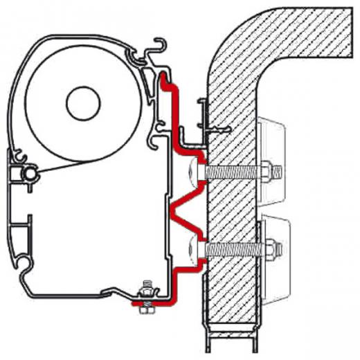 Adapter-Set F1/F45i/ F45iL Hymer Camp