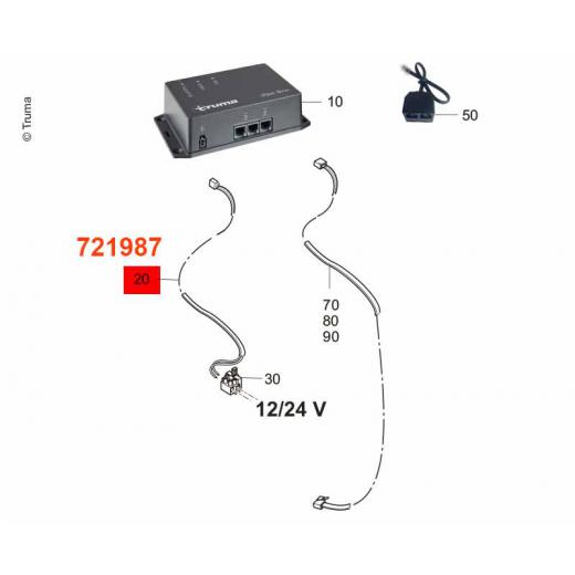 Anschlusskabel 12/24V