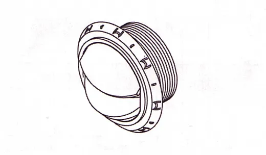 Ausströmer verschließbar für Rohr 60mm