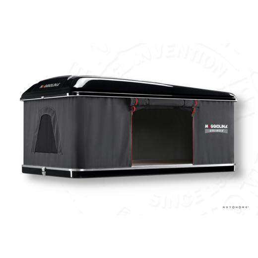 AUTOHOME Hartschalen-Dachzelt MAGGIOLINA Airlander Plus - LARGE - Black Storm