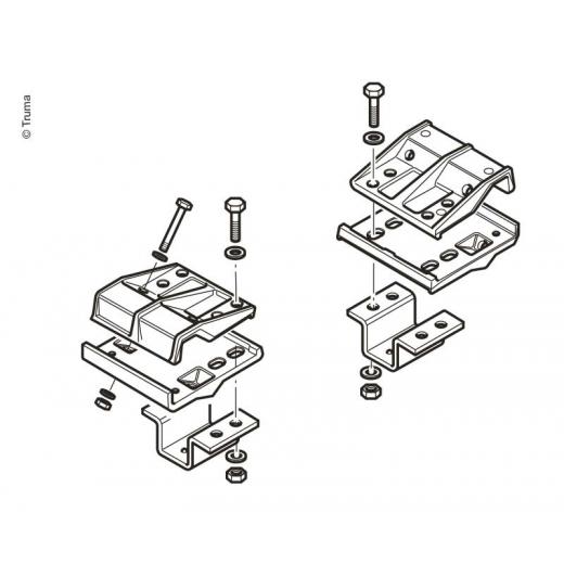 BWP-Standard Rahmensatz EM/CM Euro Mover II, Rahmenhöhe mind.185mm