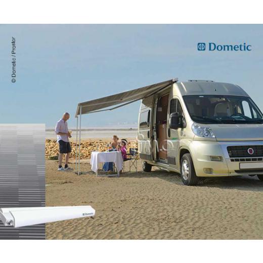 Dometic Dachmarkise Perfect Roof 2000 L:3,50m Tuchfarbe: Horizon grey