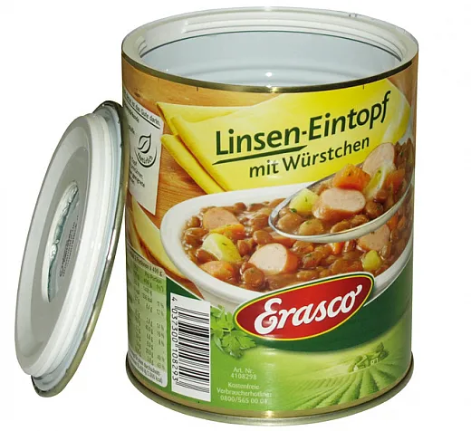 Dosensafe Erasco Linsen