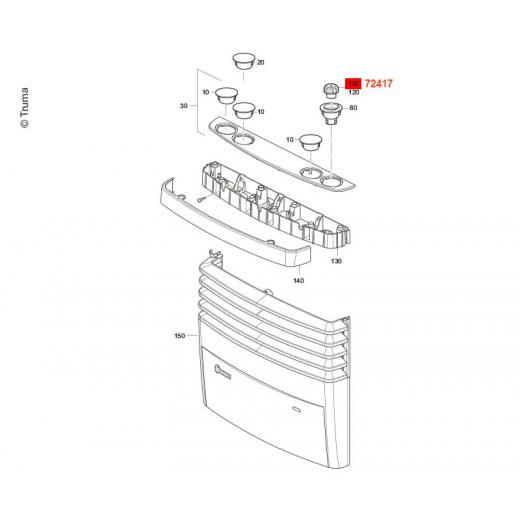 Drehknopf f.S3004/S5004