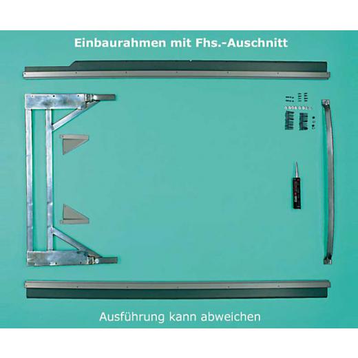 Einbaurahmen VWT5 kR m.Fhs-Ausschnitt Klimatronic, LINKSLENKER