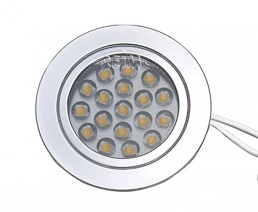 Einbauspot 1,2W 18SME LED verchromt