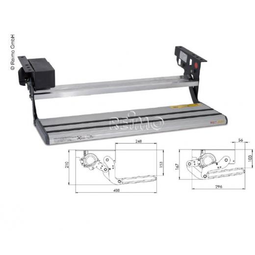 Elektrische Trittstufe 12 Volt, 50 cm breit, für Reisemobile