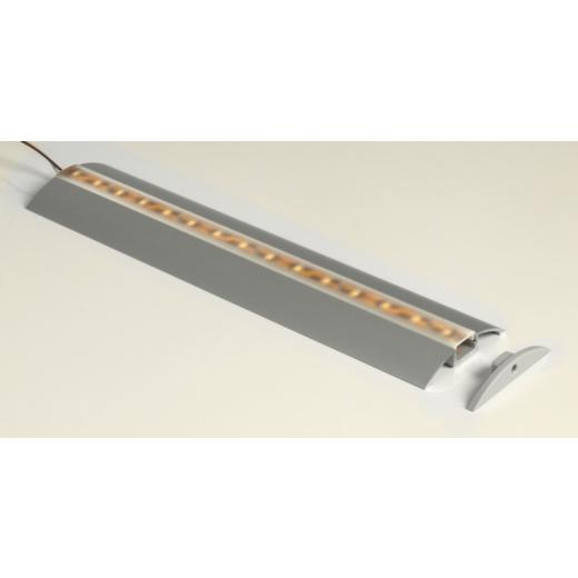 Endkappe für Aluminium LED Profil halbrund, 2 Stück