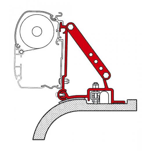 FIAMMA Adapter F45i/F45iL, Ducato/Boxer/Jumper