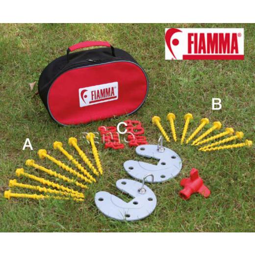 Fiamma Erdnagelsystem Kit Awning Pegs, 27-teilig