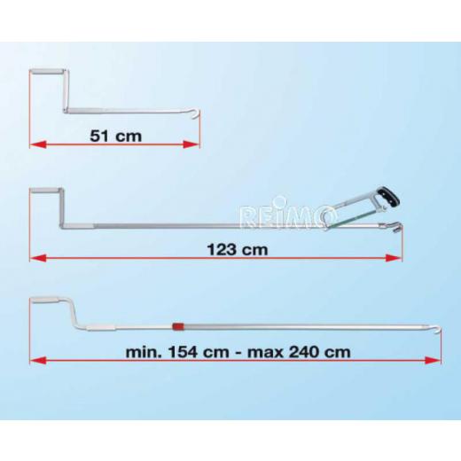 FIAMMA Handkurbel 154-240cm