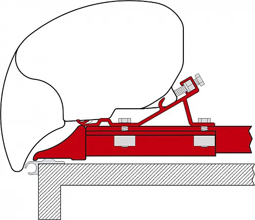 FIAMMA - Kit Fixing Bar für Markise F65