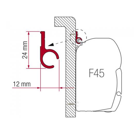 Fiamma Rail 400cm