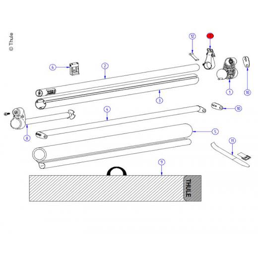 Fixation Holder Windscree