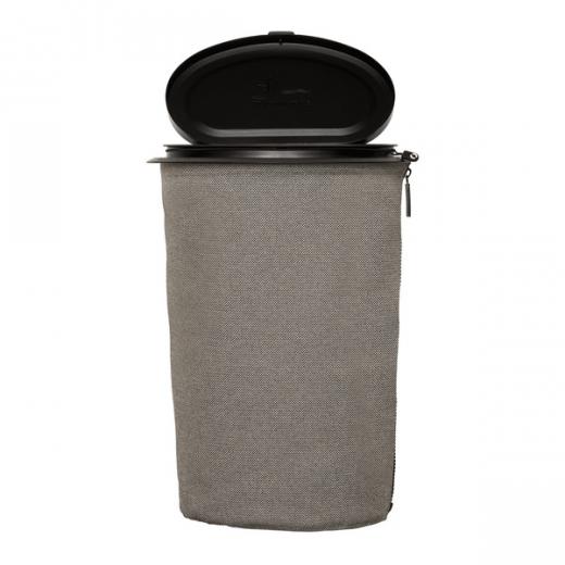 Flextrash Mülleimer, 5 Liter, grau