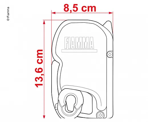 F.Mark.F45S sch.2,6m R.Gr