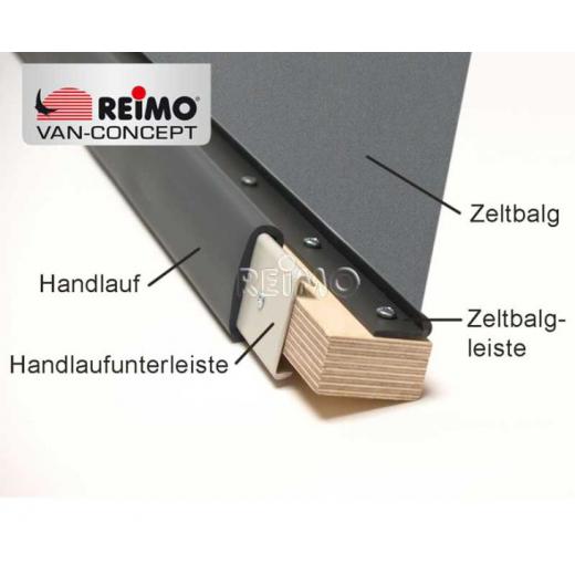 Handlaufprofil grau Meter