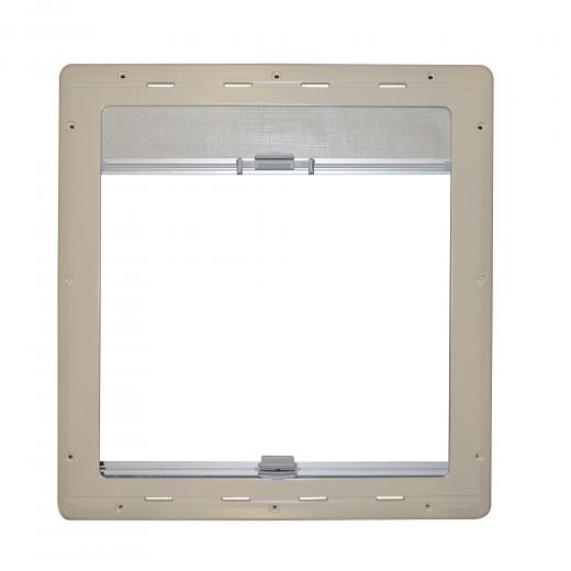 Innenrahmen - beige für S3+S4 Fenster 1000 x 450 mm