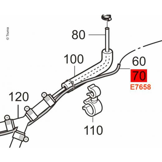 Kabel Dosierpumpe 6m kpl.