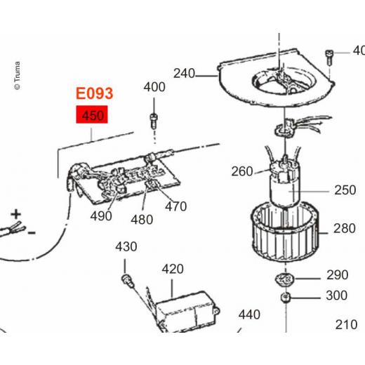 Kabelbaum E 4000, 12 V