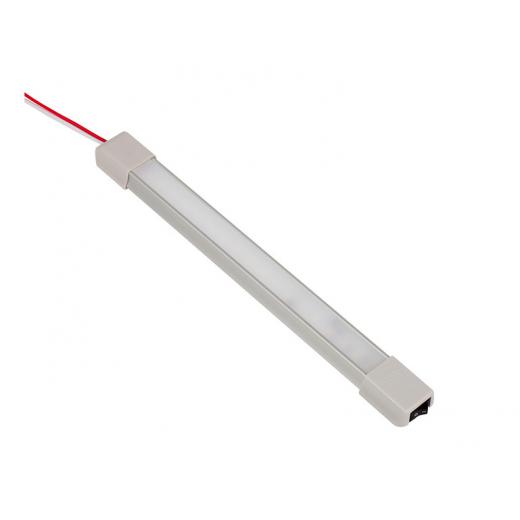 LED 12V Alu-Linienleuchte mit Ein/Aus Schalter, Länge: 266mm, 18 LEDs