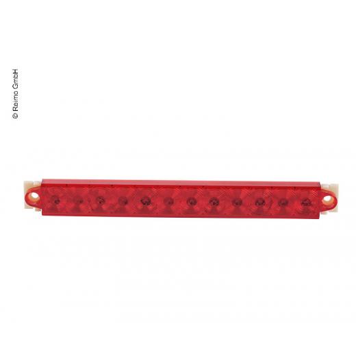 LED-Bremsschlußeuchte rot/chrome 9-32V, 2,0/0,3W W IP67, 500 mm Kabel