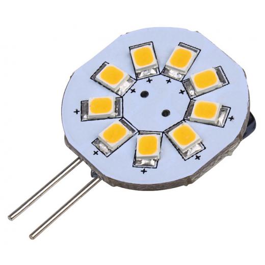 LED G4 Leuchtmittel, 1,5W, 120 Lumen, 9 warmweiße SMD