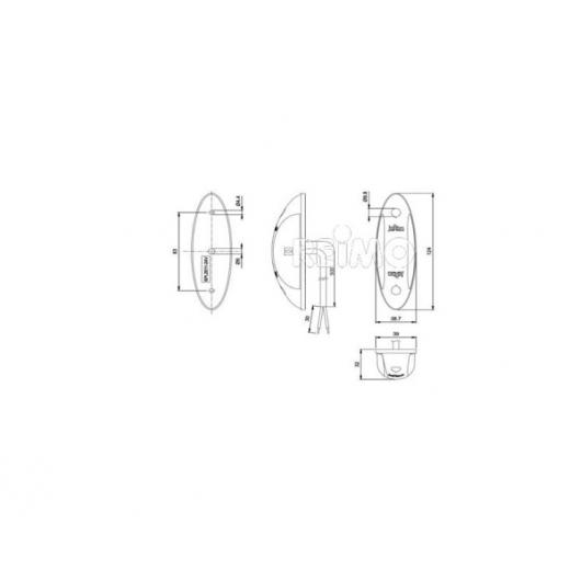 LED Nebelschluß 6W