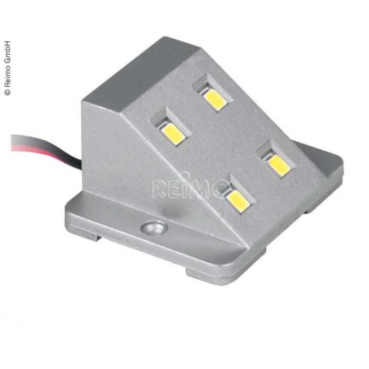 LED Schrankleuchte 12V/0,8W silber mit Magnetschalter