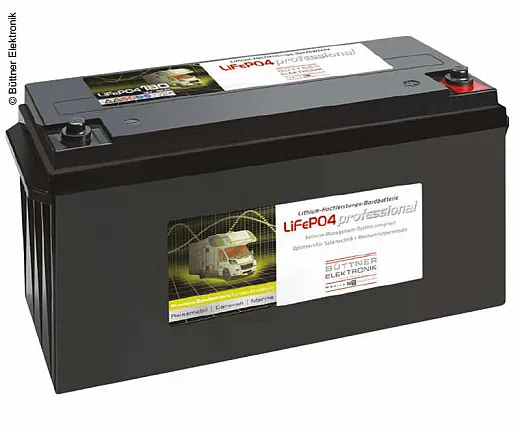 LiFePo4 Bordbatterie mit Lithium Technologie 12V 180Ah