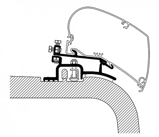 Mark.Adapter 6002,Ducato bis 2006