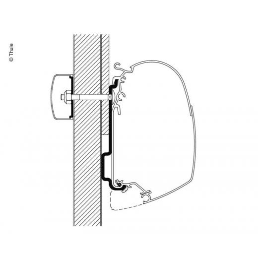 Markisen-Adapter Eden/Allegro 4m