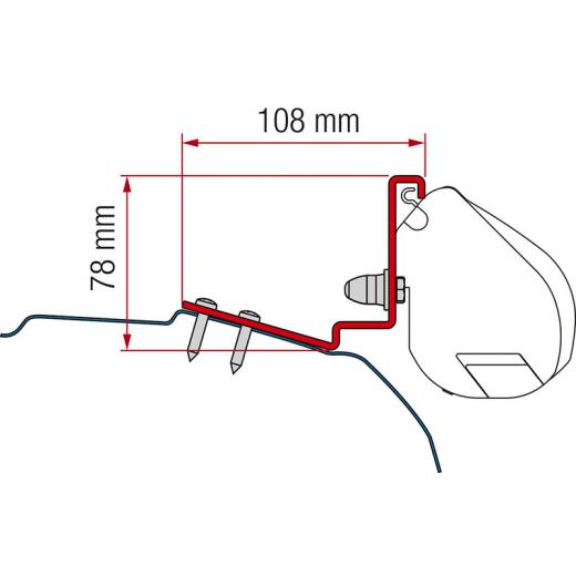 Markisen-Adapter für F35 Pro Dreamer