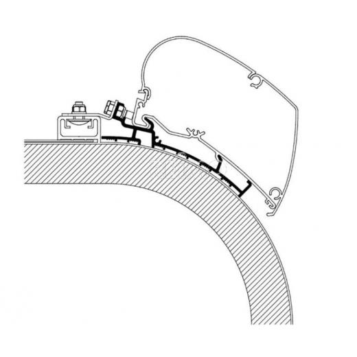 Markisen-Adapter für Rapido, 450cm