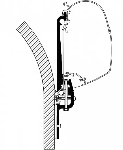 Markisen-Adapter-Set Eriba Touring